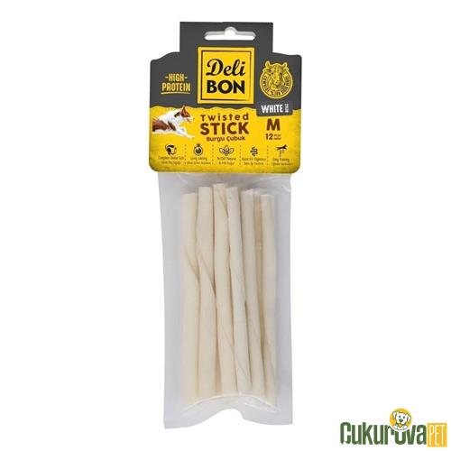 DELİBON BURGU EKO KALIN 12 ADET - BEYAZ