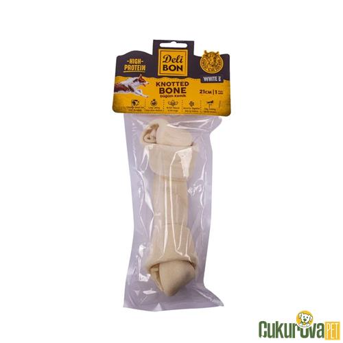 DELİBON EL ÖRGÜSÜ DÜĞÜM 21 CM - BEYAZ 