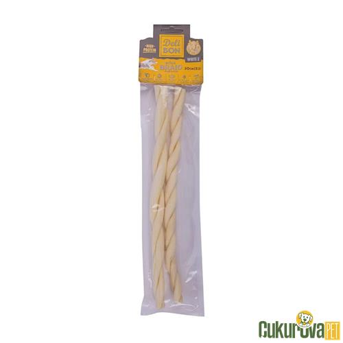 DELİBON EL ÖRGÜ 30 CM 2 ADET - BEYAZ