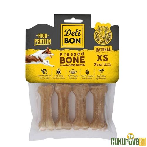 DELİBON KEMİK EKO 4'LÜ - 7 CM NATURAL 