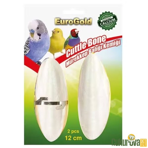 EUROGOLD MÜREKKEP BALIĞI KEMİĞİ GAGA TAŞI 12 CM - 2'Lİ 