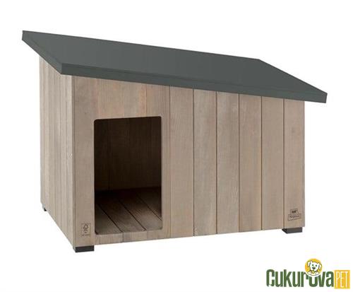 FERPLAST ARGO 50 AHŞAP KÖPEK KULÜBESİ 58.5 x 42.5 x 44.5 CM