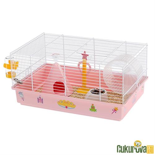 FERPLAST CRICETTI 9 PRINCESS TEMALI KEMİRGEN KAFESİ 46 x 29.5 x 23 CM