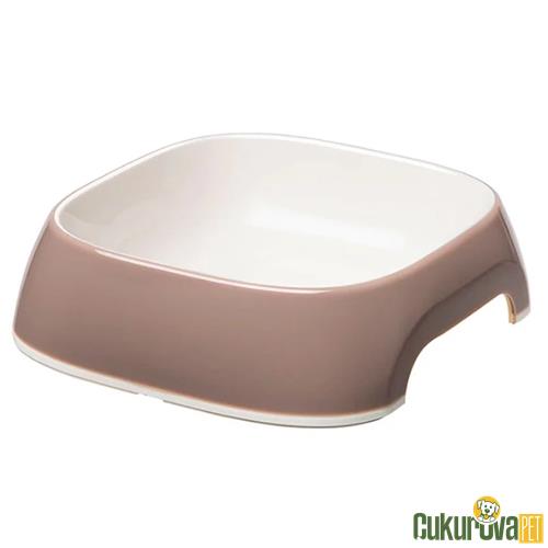FERPLAST GLAM AÇIK KAHVERENGİ MAMA VE SU KABI - 750 ML 
