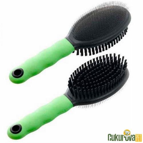 FERPLAST GRO 5806 ÇİFT TARAFLI KEDİ & KÖPEK FIRÇASI 23 CM