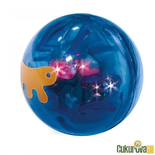 FERPLAST IŞIKLI TOP KEDİ OYUNCAĞI 2'Lİ - 4 CM