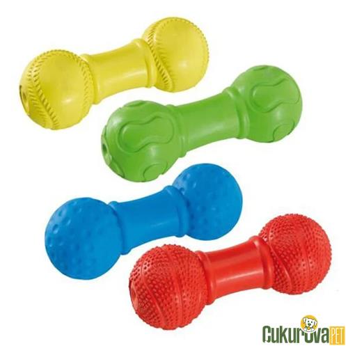 FERPLAST KAUÇUK HALTER KÖPEK OYUNCAĞI RENKLİ 6 CM 
