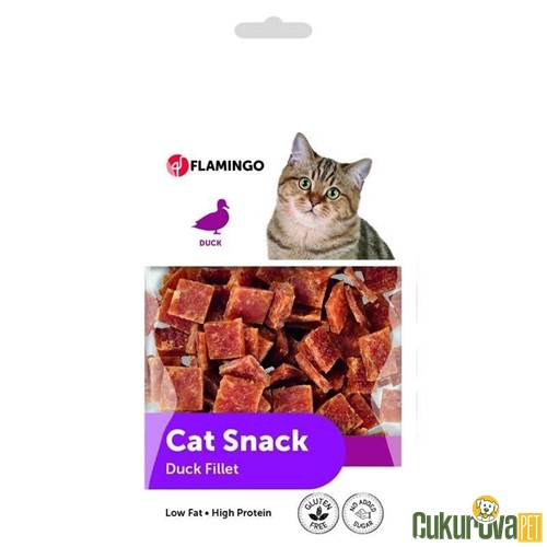 FLAMINGO HAPKI ÖRDEKLİ KEDİ ÖDÜL MAMASI 50 GR