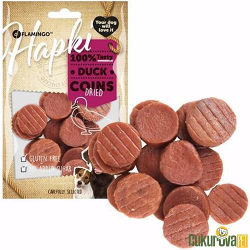 FLAMINGO HAPKI COINS ÖRDEKLİ KÖPEK ÖDÜL MAMASI 85 GR