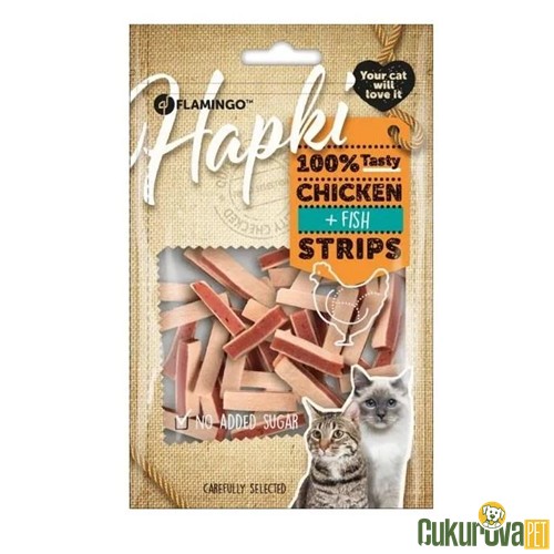 FLAMINGO TAVUKLU VE BALIKLI SANDVİÇ KEDİ ÖDÜL MAMASI 85 GR