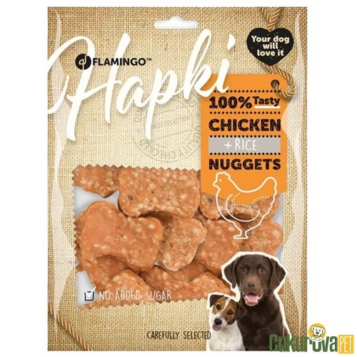 FLAMINGO NUGGETS TAVUKLU VE PİRİNÇLİ KÖPEK ÖDÜL MAMASI 85 GR