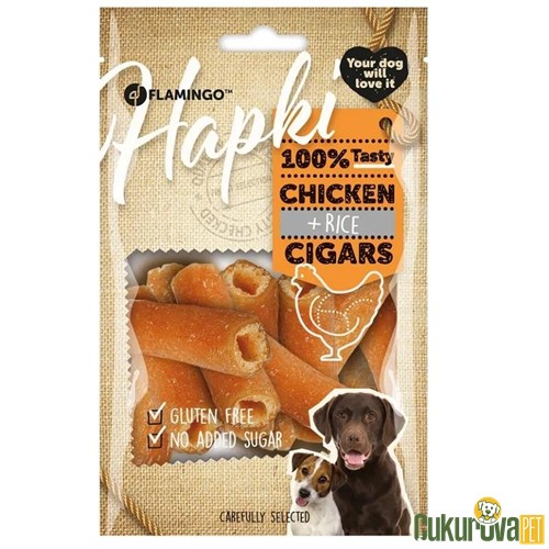 FLAMINGO TAVUKLU VE PİRİNÇLİ RULO KÖPEK ÖDÜL MAMASI 85 GR