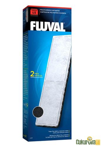 FLUVAL POLY CARBON KARTUŞ U3 FİLTRE 2'Lİ
