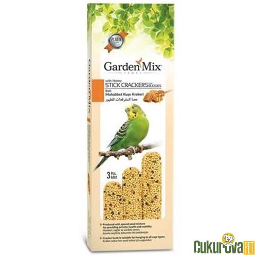 GARDENMIX PLATIN BALLI KUŞ KRAKERİ ( 3'LÜ ) 80 GR
