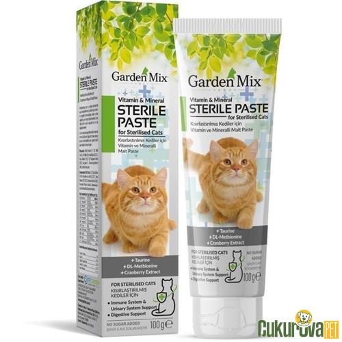GARDENMIX KEDİ STERİL MULTİVİTAMİN MACUN - 100 GR