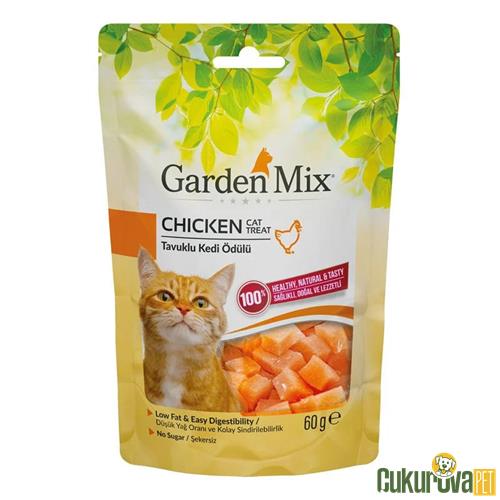 GARDENMIX TAVUKLU KEDİ ÖDÜL TABLETİ 60 GR