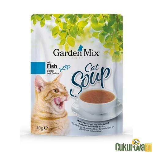 GARDENMIX TON BALIKLI KEDİ ÇORBASI 40 GR