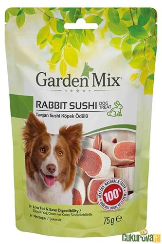 GARDENMIX TAVŞAN SUSHİ KÖPEK ÖDÜL MAMASI 75 GR 