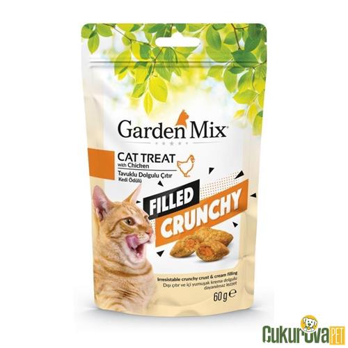 GARDENMIX TAVUKLU İÇİ DOLGULU KEDİ ÖDÜL MAMASI 60 GR