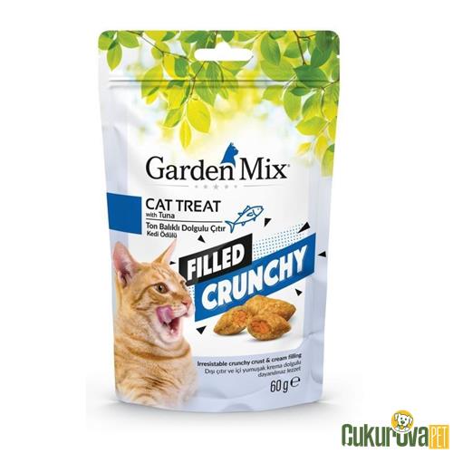 GARDENMIX TON BALIKLI İÇİ DOLGULU KEDİ ÖDÜL MAMASI 60 GR