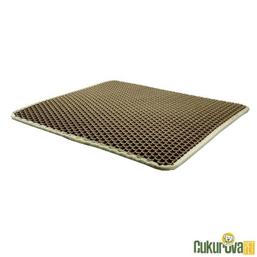 GIMCAT CLAIRE ELEKLİ KEDİ KUMU PASPASI 55 x 75 CM KAHVERENGİ