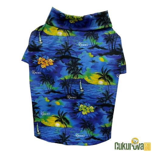 HAWAI BLUE GÖMLEK