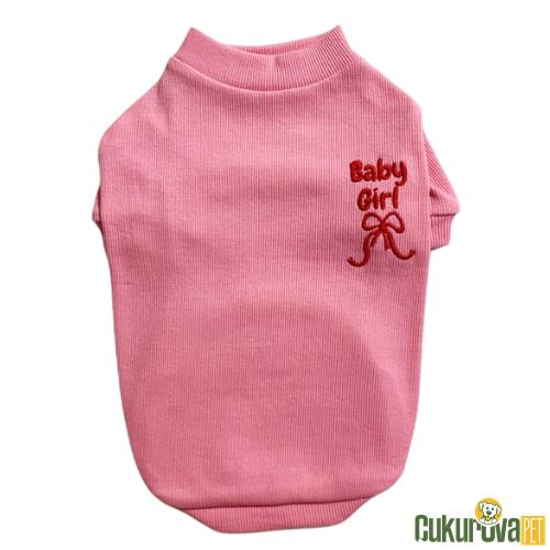 BABY GIRL AÇIK PEMBE BASIC TİŞÖRT
