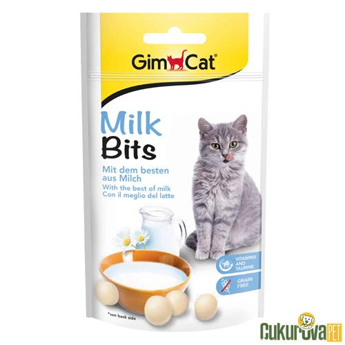GIMCAT MILK BITS TAHILSIZ SÜTLÜ ÖDÜL TABLETİ 40 GR