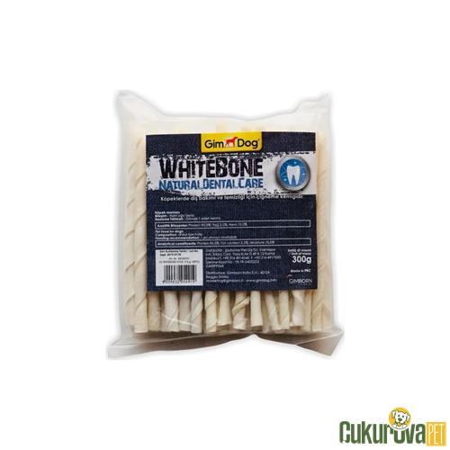GIMDOG MORDIMI WHITEBONE BURGU ÇUBUK BEYAZ 50 ADET 6 GR - 10 CM