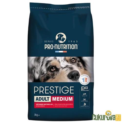 PRO-NUTRITION PRESTIGE ORTA IRK YETİŞKİN KÖPEK MAMASI 3 KG