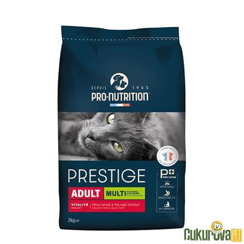 PRO-NUTRITION PRESTIGE MULTI KÜMES HAYVANLI YETİŞKİN KEDİ MAMASI 2 KG