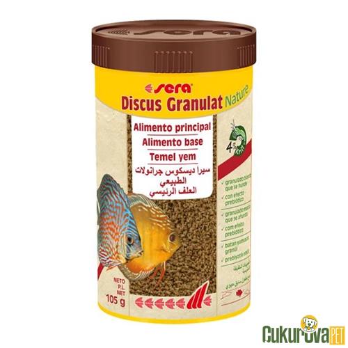 SERA BALIK YEM DISCUS GRANULAT NATURE TEMEL YEM 250 ML 