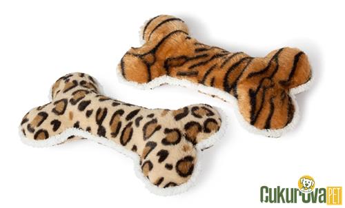 KARLIE PELUŞ KEMİK KAPLAN LEOPAR DESENLİ - 30 CM 