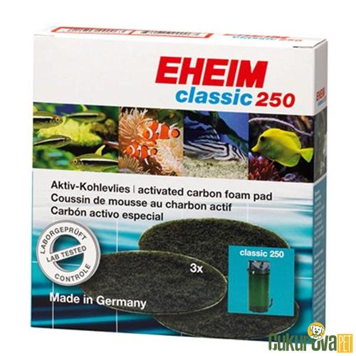EHEIM DIŞ FİLTRE MALZEMESİ SÜNGER KARBONLU 3'LÜ