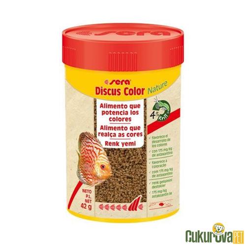 SERA DISCUS COLOR RED NATURE 250 ML 116 GR