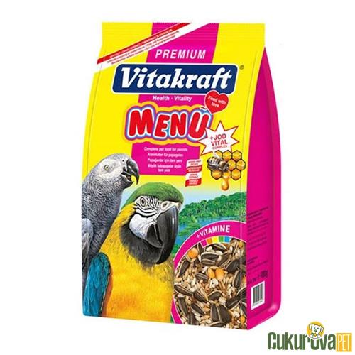 VITAKRAFT MENU VITAL PAPAĞAN YEMİ BALLI 1 KG