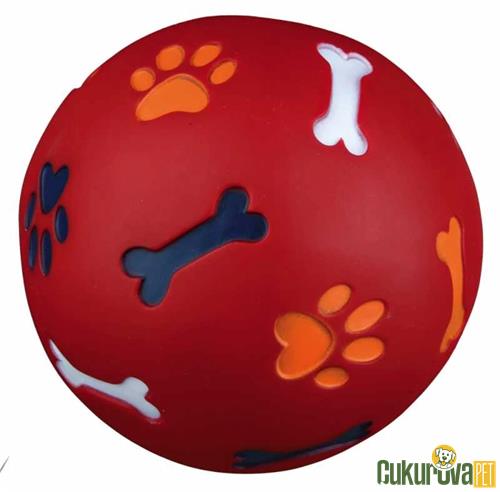 TRIXIE PLASTİK ÖDÜL TOPU KÖPEK OYUNCAĞI 14 CM - KARIŞIK RENKLİ
