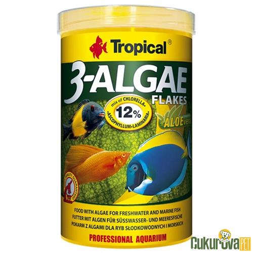TROPICAL 3 ALGAE FLAKES 100 ML - 20 GR 
