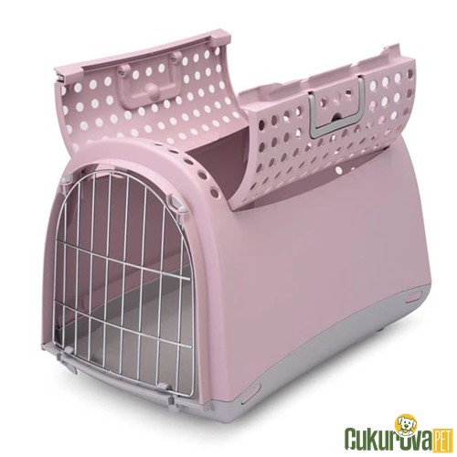 IMAC LINUS CABRIO KEDİ & KÖPEK TAŞIMA KAFESİ - PEMBE 