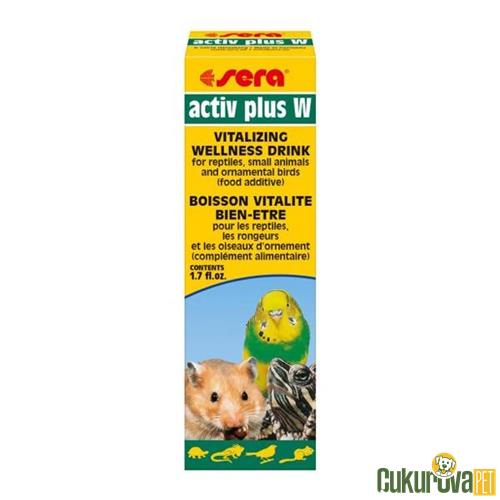 SERA ACTIV PLUS W BİTKİSEL İŞTAH ARTTIRICI 50 ML 