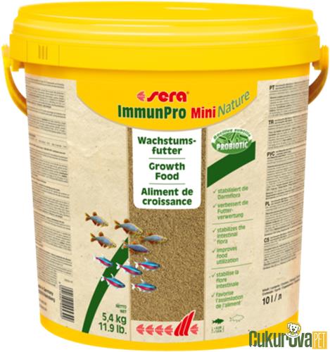 SERA IMMUN PRO MINI NATURE 10 L - 5.4 KG 