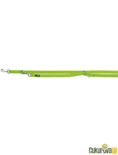 TRIXIE AYARLANABİLİR PREMIUM KÖPEK GEZDİRME KAYIŞI 2 M - 20 MM - YEŞİL 