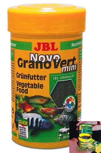 JBL NOVO GRANO VERT MİNİ KÜÇÜK BALIK YEMİ 100 ML - 40 GR