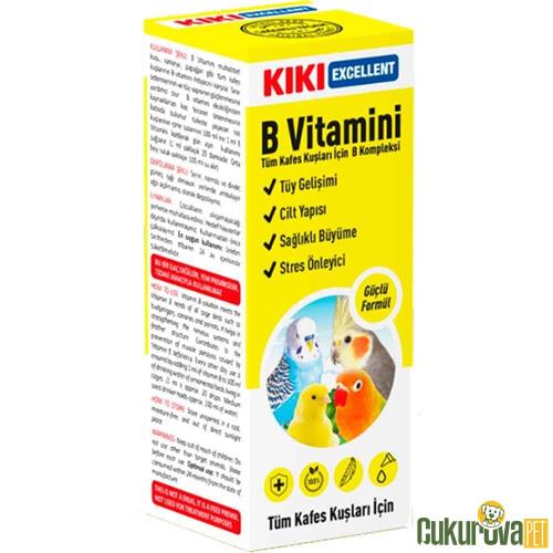 KIKI KUŞLAR İÇİN B VİTAMİNİ DAMLASI 25 ML 