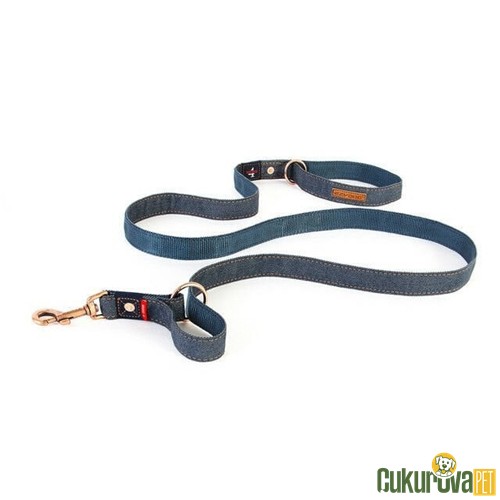EZYDOG KÖPEK GEZDİRME KAYIŞI LEASH VARIO 4 LITE 185 CM - DENIM