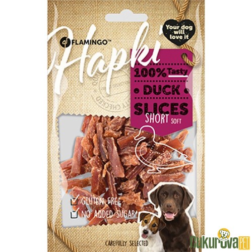 FLAMINGO HAPKI ÖRDEKLİ KÖPEK ÖDÜL MAMASI 85 GR