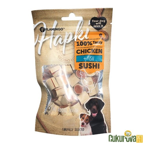 FLAMINGO TAVUK SUSHI KÖPEK ÖDÜL MAMASI 85 GR