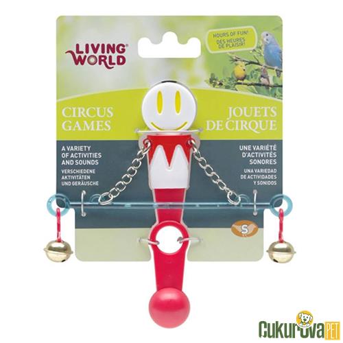 LIVING WORLD DENGE ÇUBUĞU KUŞ OYUNCAĞI 