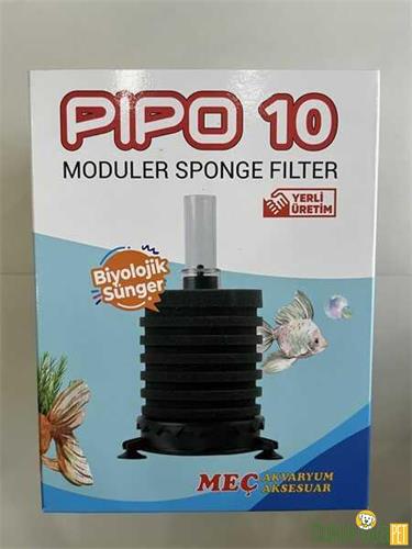 MEÇ AKVARYUM PİPO FİLTRE ORTA BOY 10 
