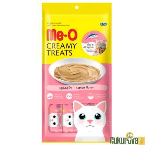 ME-O CREAMY ÇİZGİLİ ORKİNOS BALIKLI KEDİ ÖDÜLÜ 4 x 15 GR